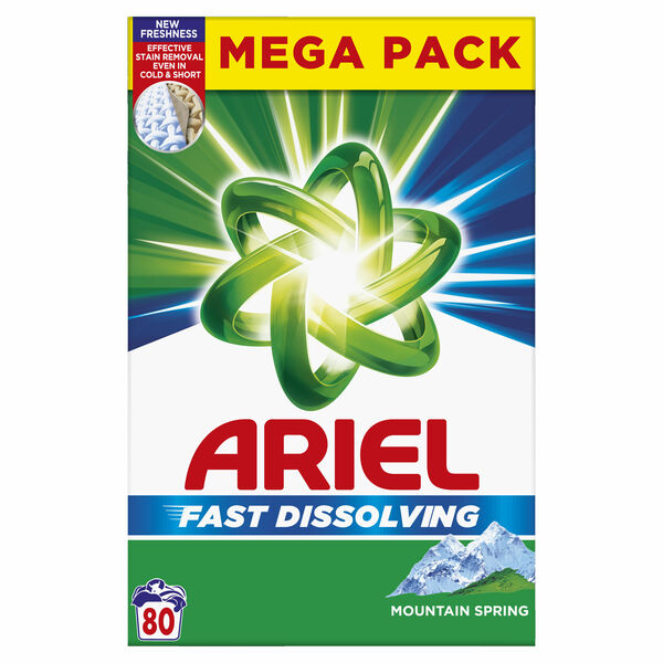 Ariel Prášek na praní Mountain Spring 4.4 kg porovnat ceny