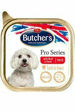 Butcher S Dog s hovězím a zvěřinou pate 150g porovnat ceny
