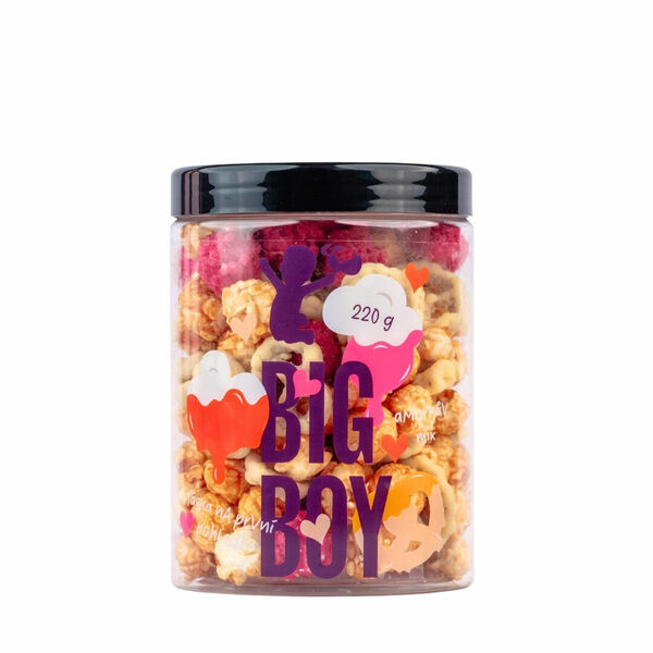 Big Boy Amorkův mix - Mix preclíků a popcornu v čokoládě 220 g porovnat ceny