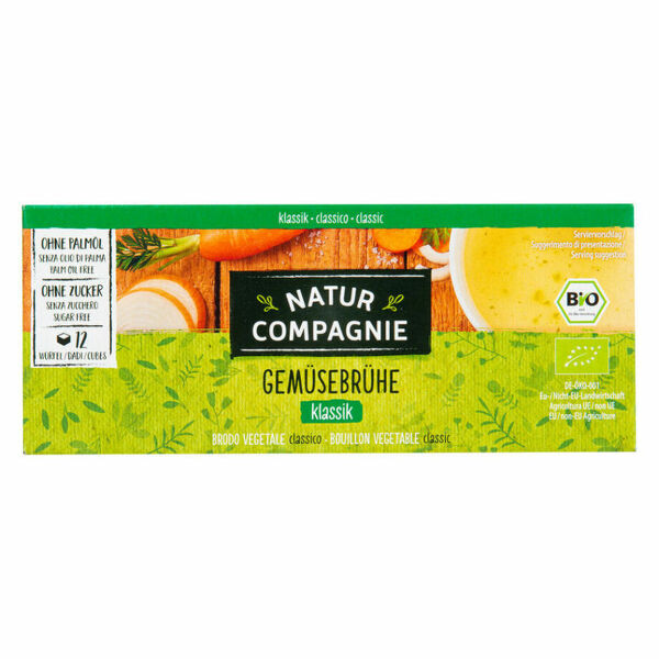 NATUR COMPAGNIE Bujon zeleninový kostky BIO 126 g porovnat ceny