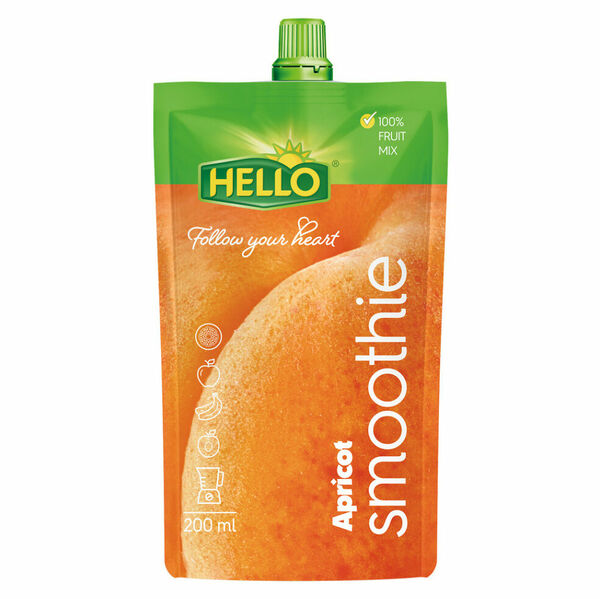 HELLO Smoothie meruňka kapsička 200 ml x 10 kusů porovnat ceny