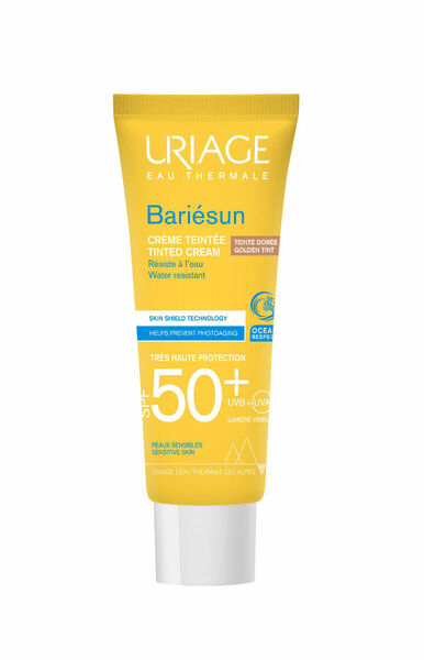 Uriage Bariésun Tónovaný opalovací krém zlatý odstín SPF50+ 50 ml porovnat ceny