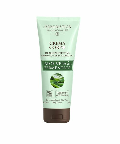 Erboristica Ochranný tělový krém s fermentovanou aloe vera šťávou 200ml porovnat ceny