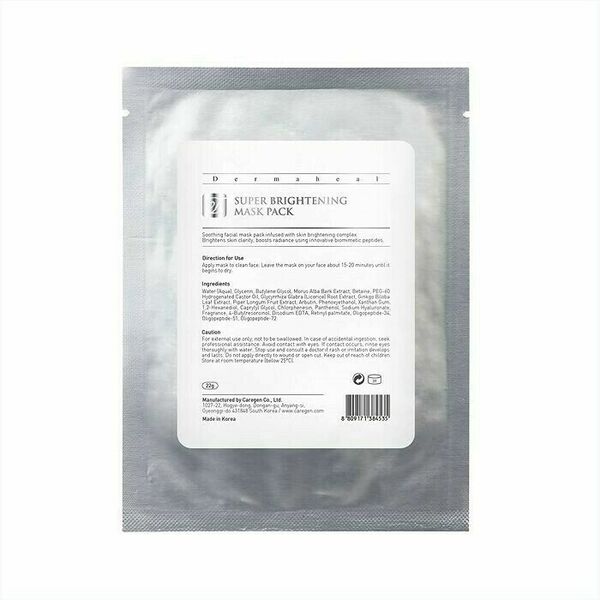 Dermaheal Super Brightening Mask Pack Rozjasňující pleťová maska porovnat ceny
