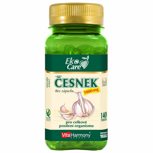 VitaHarmony, s.r.o.  VitaHarmony VE Česnek 1000 mg - 140ks porovnat ceny