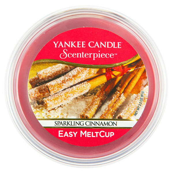 YANKEE CANDLE Scenterpiece Meltcup Vosk Sparkling Cinnamon 61 g porovnání ceny