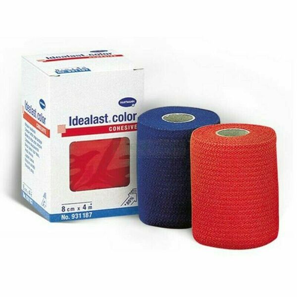 Obinadlo elastické Idealast-haft color 8cmx4m/1ks červená porovnat ceny