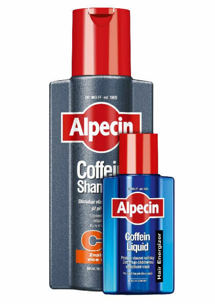 Alpecin Energizer Coffein Šampon C1 250ml + Alpecin Coffein Liquid 75ml porovnat ceny