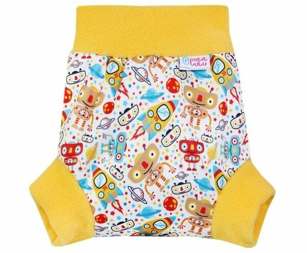 Petit Lulu - pull-up svrchní kalhotky, vel.XL, vesmírní roboti porovnat ceny