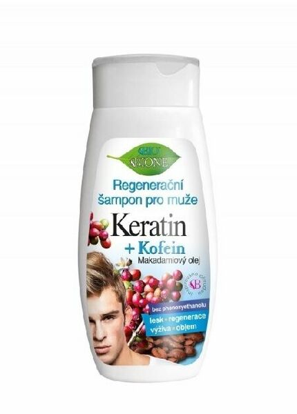 BIO BIONE Keratin + Kofein Regenerační šampon pro muže 260 ml porovnat ceny