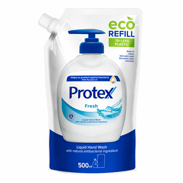 Protex Fresh Tekuté mýdlo s přirozenou antibakteriální ochranou náhradní náplň 500 ml porovnat ceny