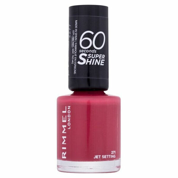 RIMMEL LONDON 60 Seconds lak na nehty Super Shine 271 Jet Setting 8 ml porovnat ceny