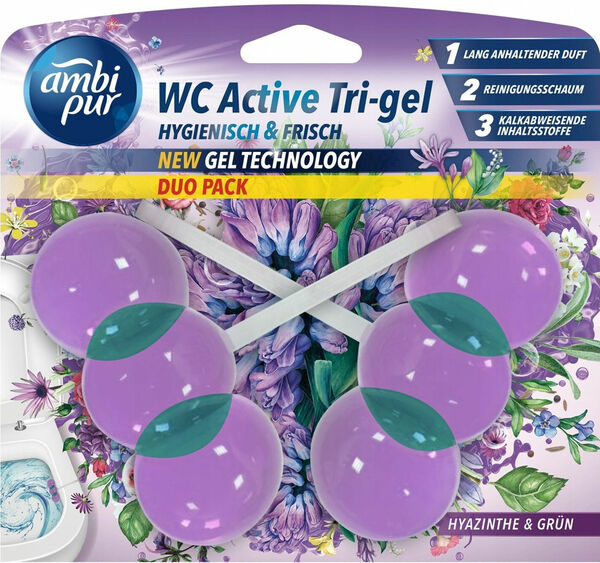 AMBIPUR WC blok Hyacint 2 x 45 g porovnat ceny