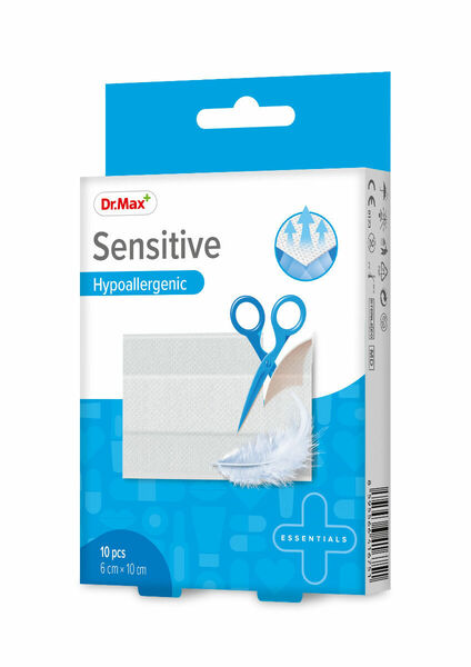 Dr.Max Sensitive Hypoallergenic 6 cm x 10 cm náplast 10 ks porovnat ceny