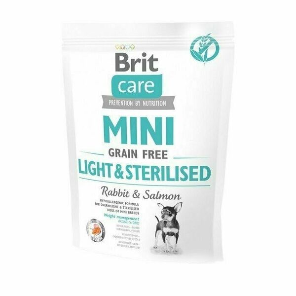 Brit Care Dog Mini Grain Free Light & Sterilised 400 g porovnat ceny