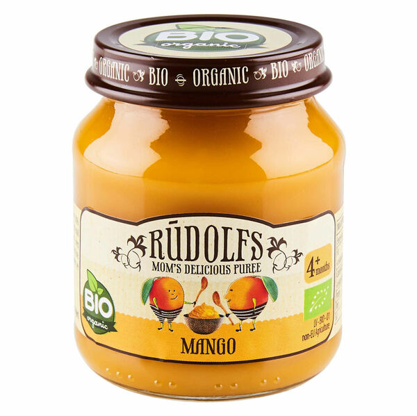 RUDOLFS Bio příkrm mango 4m+ 120 g porovnat ceny