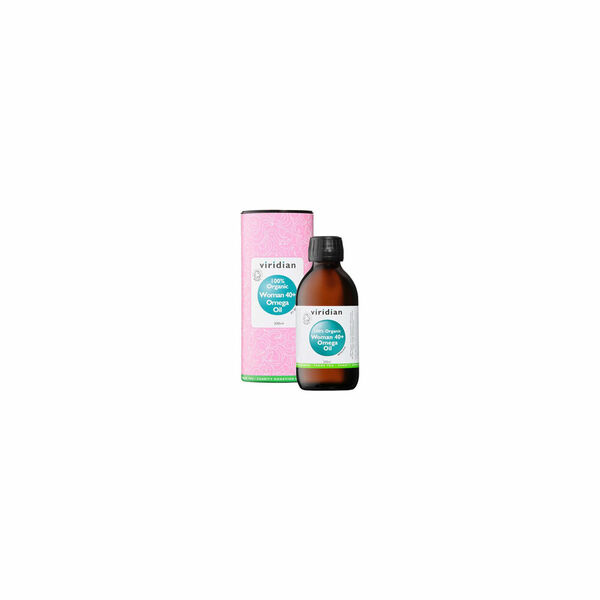 VIRIDIAN Nutrition organic woman 40+ omega oil  200 ml porovnat ceny