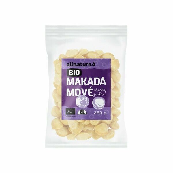 Allnature Makadamové ořechy BIO 250g porovnat ceny