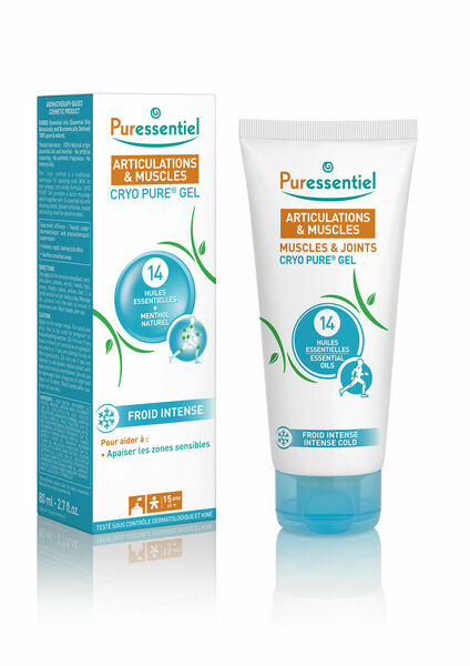 PURESSENTIEL CRYO PURE gel na svaly a klouby 80 ml porovnat ceny
