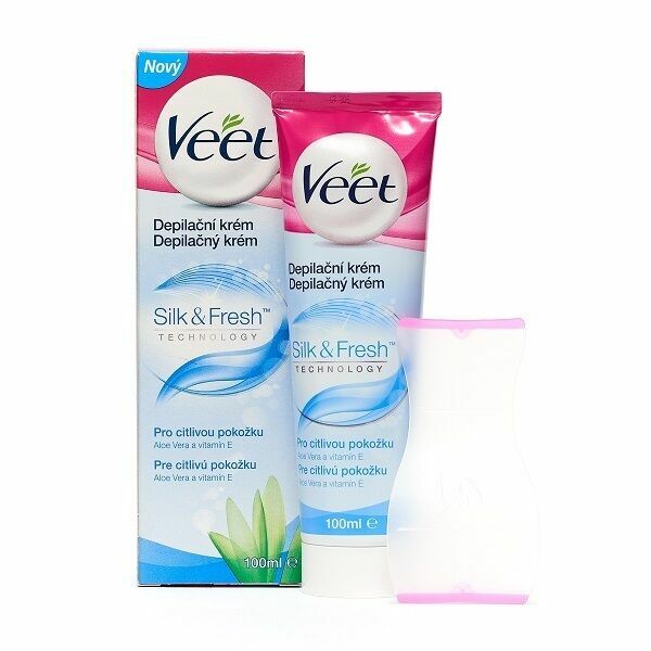 Veet depilační krém pro citlivou pokožku 100ml porovnat ceny