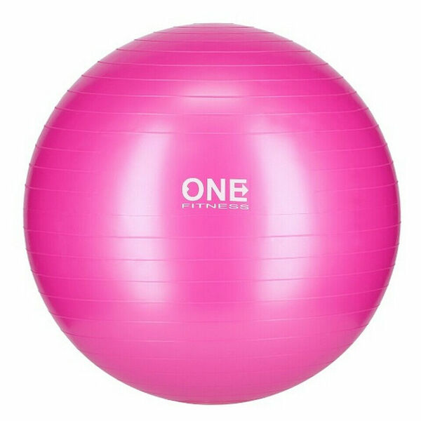 ONE Fitness gymnastický míč 10 55 cm růžový porovnat ceny