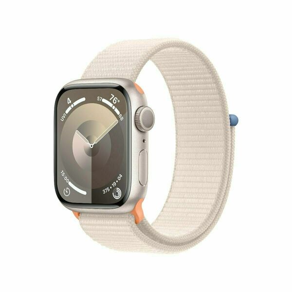 Apple Watch Series 9 GPS 41mm hliníkové pouzdro se sportovním řemínkem, starlight porovnat ceny