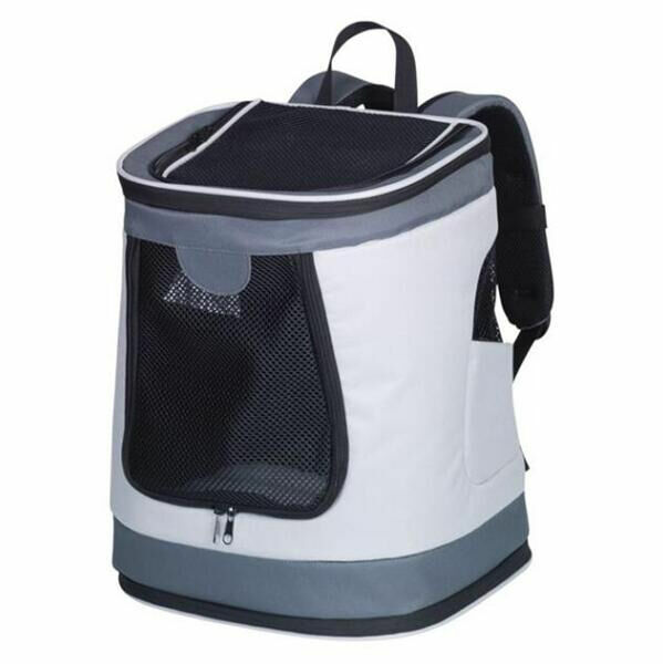 NOBBY Plata zadní batoh na psa do 10 kg šedá 34x30x43 cm porovnat ceny