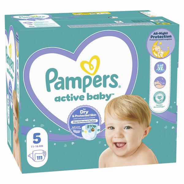 PAMPERS Dětské plenky, velikosti 5, 111 ks porovnání ceny