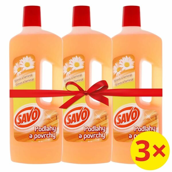 Savo Podlahy a povrchy Dřevo a laminát 3x750ml porovnat ceny