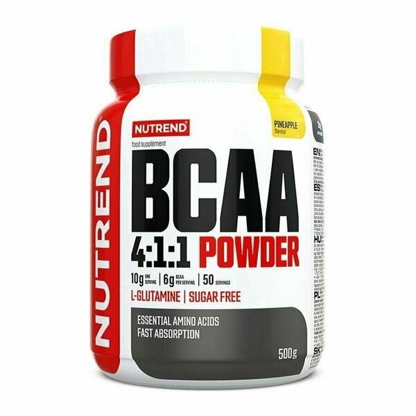 Nutrend BCAA 4:1:1 Powder pineapple 500 g porovnat ceny