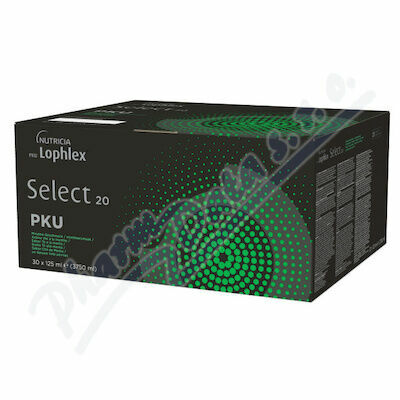PKU LOPHLEX SELECT S PŘÍCHUTÍ MÁTOVÉHO ČAJE perorální roztok 30X125ML porovnat ceny