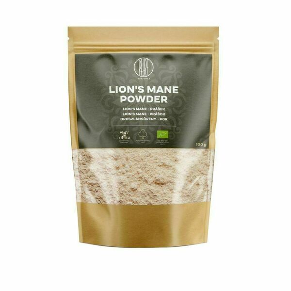BrainMax Pure Lions Mane Hericium prášek 100 g porovnat ceny