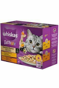 Whiskas Kaps. Tasty Mix Creamy Creat. 12x85g porovnat ceny