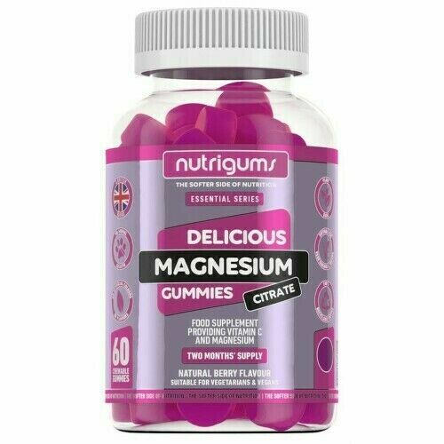 Nutrigums Magnesium citrate gummies 60ks porovnat ceny