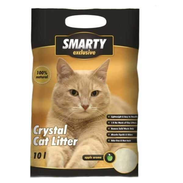SMARTY Exclusive silikátové stelivo pro kočky 10 l porovnat ceny