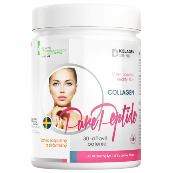 KOLAGENDRINK Collagen 10 000 Pure Peptide® hydrolyzovaný hovězí kolagen 300 g porovnání ceny