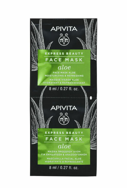 APIVITA Express Beauty Aloe pleťová maska 2x8 ml porovnat ceny