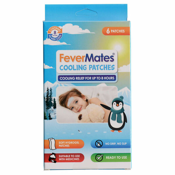 FEVERMATES Chladivé náplasti pro děti 6 kusů porovnat ceny