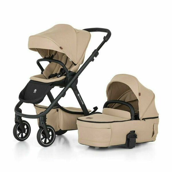 Petite&Mars Kočárek kombinovaný ICON 2v1 Mocha Beige XXL RWS porovnat ceny