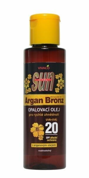Vivaco SUN Arganový opalovací olej OF20 100ml porovnat ceny