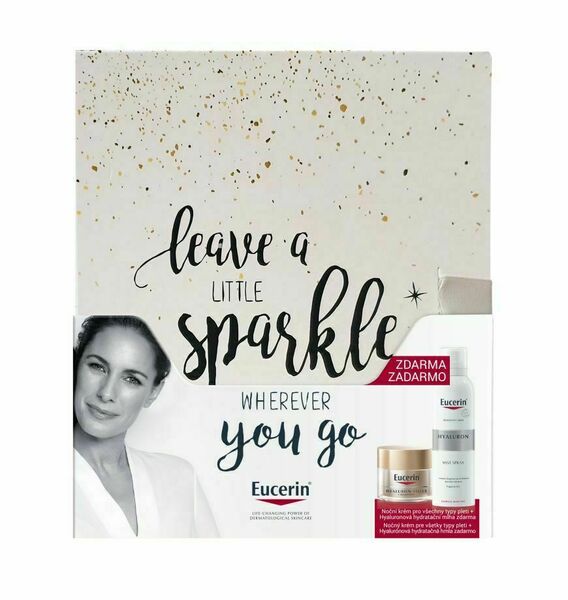 Eucerin Hyaluron-Filler + Elasticity Noční krém 50 ml + Hyaluronová hydratační mlha 150 ml porovnat ceny