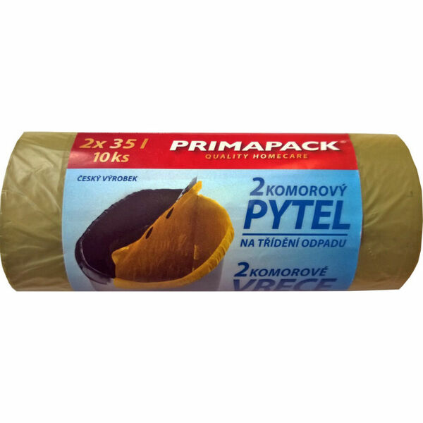 Primapack Pytle na odpad dvoukomorové, 2 × 35 l, 10ks porovnat ceny