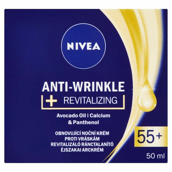 NIVEA Obnovující krém proti vráskám 55+ Noční 50 ml porovnat ceny