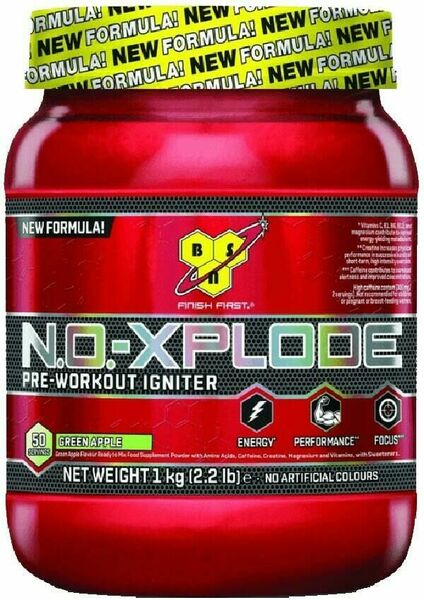 BSN Finish First  BSN N.O. Xplode 3.0 blue raz 600g porovnat ceny