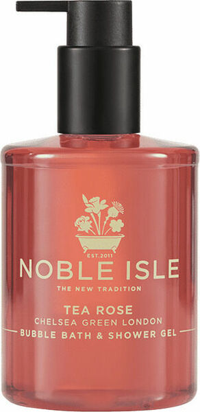 Noble Isle Tea Rose luxusní bublinková koupel a sprchový gel 250ml porovnat ceny