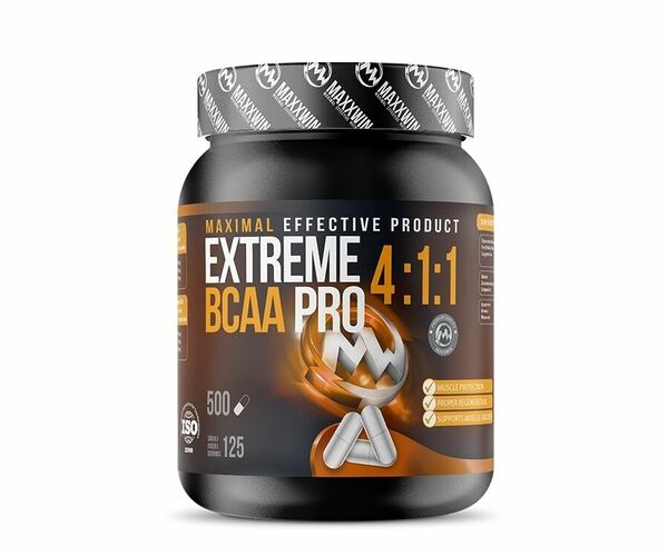 MAXXWIN Extreme BCAA PRO 4:1:1 500 kapslí porovnat ceny