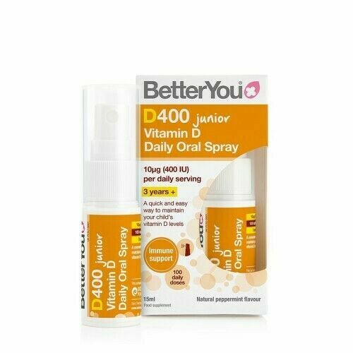 Betteryou D400 Junior Vit.d Daily Oral Spray 15ml porovnat ceny