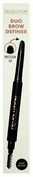 Makeup Revolution London  Revolution Duo Dark Brown tužka na obočí 0,15g porovnat ceny