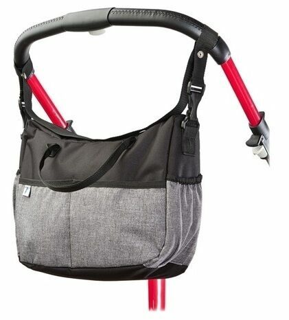 Taška na kočárek CARETERO Deluxe black-grey porovnat ceny