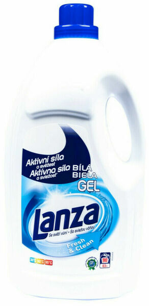 Lanza Fresh&Clean Gel na bílé prádlo 4,5l porovnat ceny